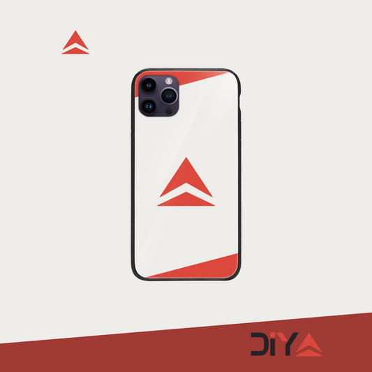 DIIYA Iphone 14 Pro Max Glass Phone Case