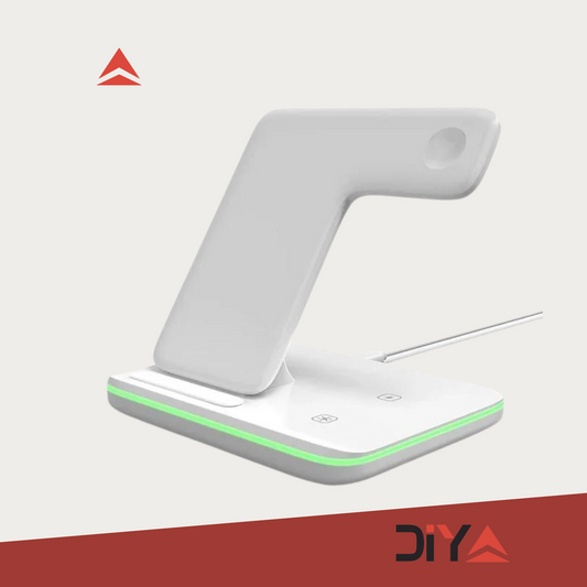 Charger Stand 15W  3-in-1  Fast Charging for Apple