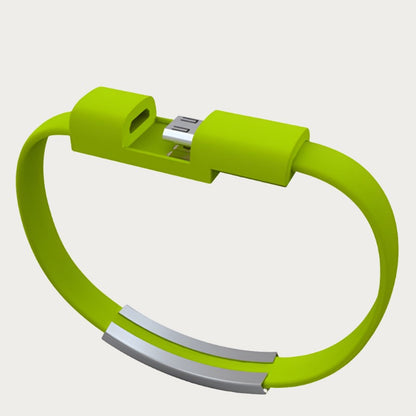 Bracelet data cable USB silicone charging short cable