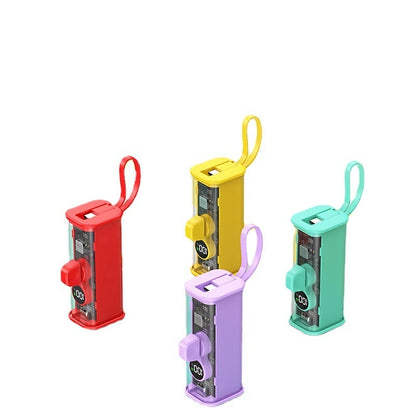 Industrial Wind Transparent Capsules Power Bank