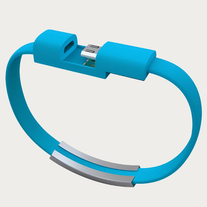 Bracelet data cable USB silicone charging short cable