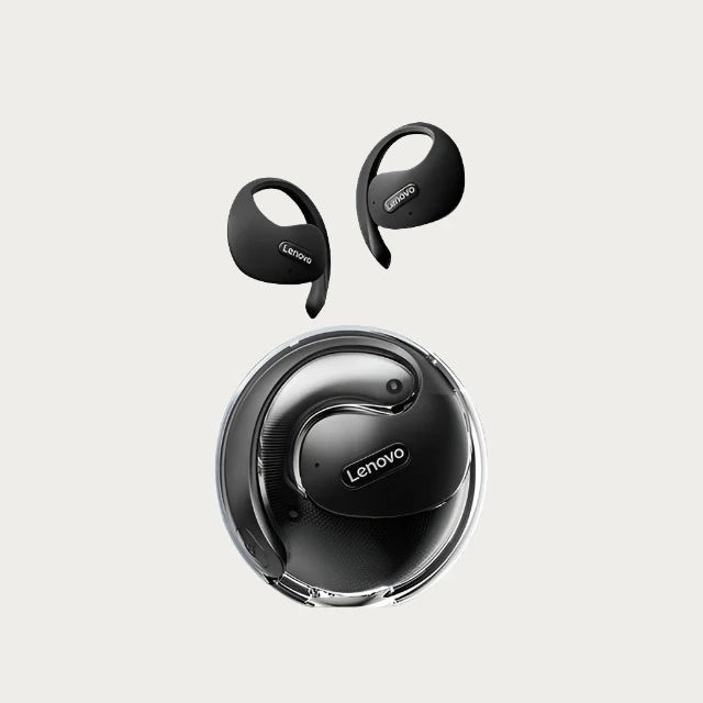 X15Pro OWS Earphone Bluetooth 5.4 Ear-Mounted Sports Waterproof Wireless Earphones with Lanyard