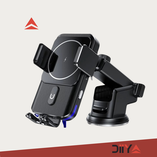 Joyroom Wireless 15W Dual Coil Car Charger Mount