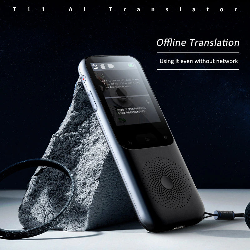 T11 Portable Audio Translator - 138 Language Smart Voice Translator