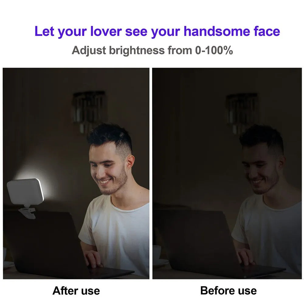 Clip-On Selfie LED Light