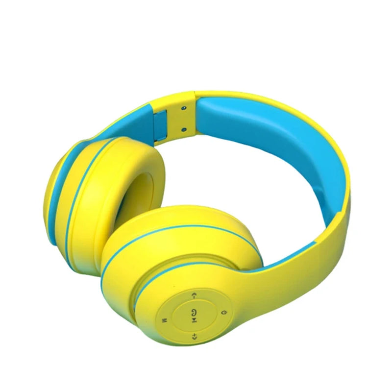 Wireless Headset Noise Canceling Longer Playtime Headphones Low Latency over Ear Headphones for Smart Phones Laptop