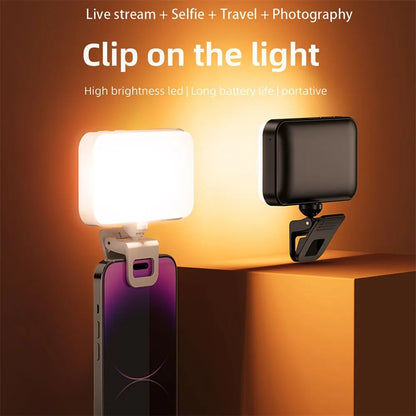 Clip-On Selfie LED Light