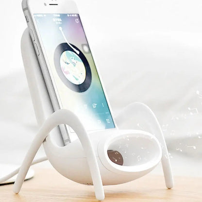 Mini Chair Wireless Charger Stand Universal 15W Wireless Charging Stand Portable Mobile Phone Holder Charge Dock Station