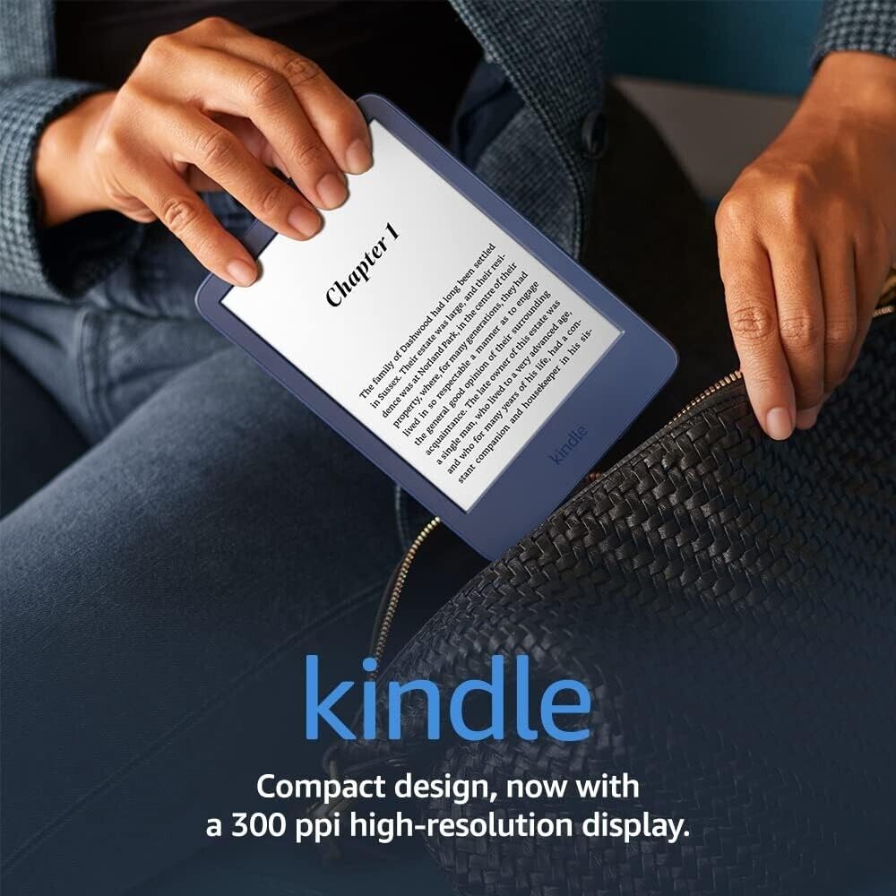 Amazon Kindle 16Gb 11Th Generation - Boxed - Denim Blue Brand New E Reader 2022